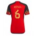 Tanie Strój piłkarski Belgia Axel Witsel #6 Koszulka Podstawowej MŚ 2022 Krótkie Rękawy